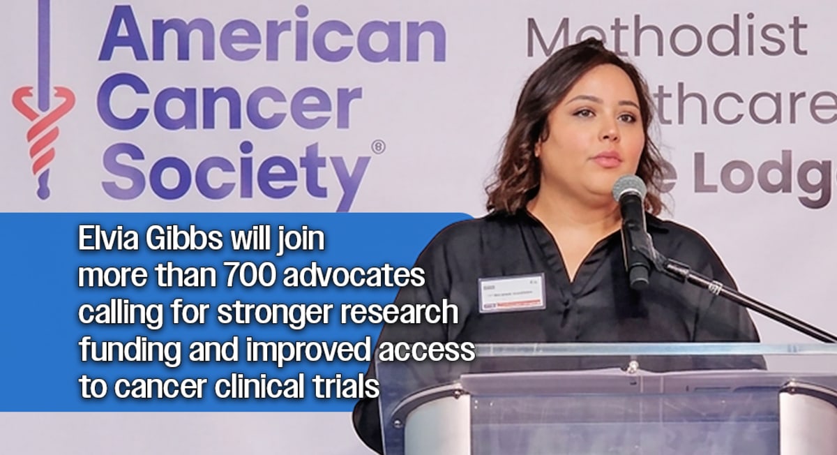 Elvia Gibbs, McAllen cancer survivor, preparing to advocate for cancer research funding in Washington