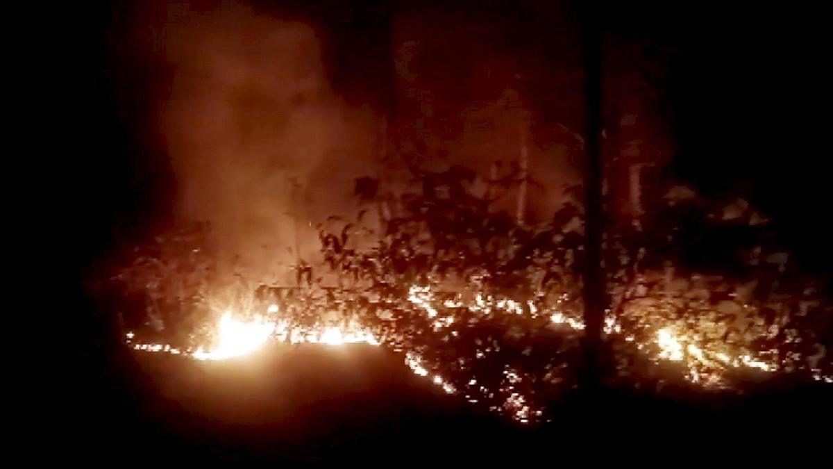 Army and Air Force Contain Major Himachal Forest Fire