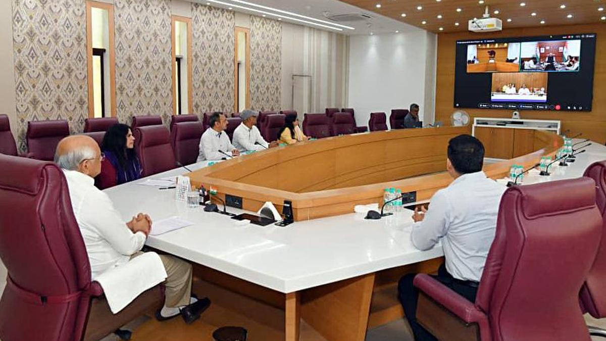 Rural Indian family using clean tap water at home in Gujarat village