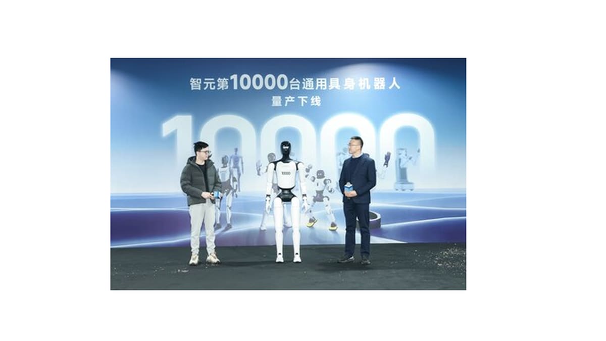 Robot Maker Ships 10,000 Humanoid Units in Major Milestone