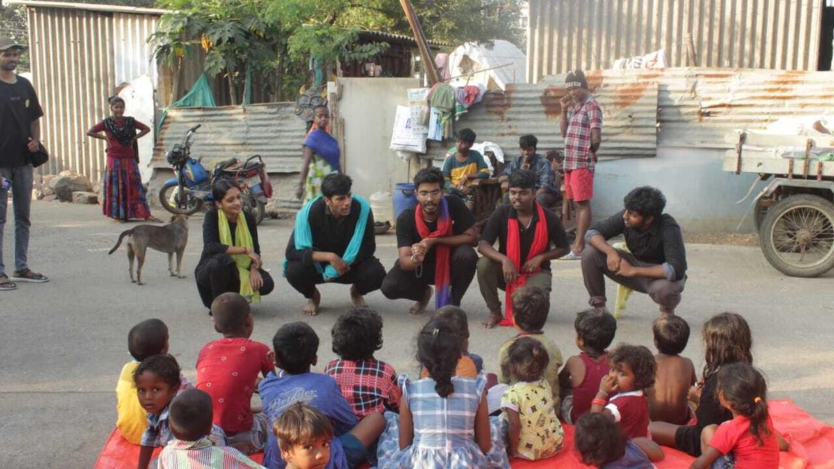Chennai Kids Script Puppet Show on Climate After Toxic Tour