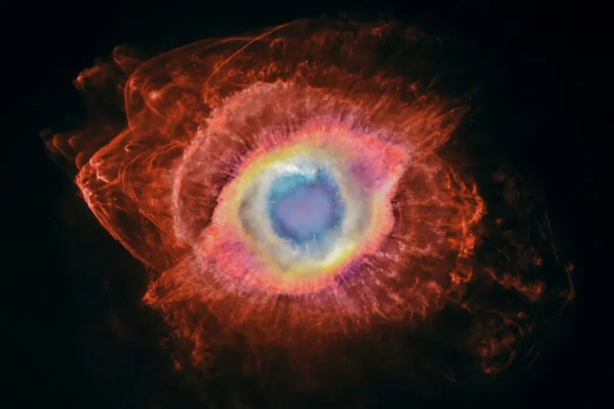 Half-Built Telescope Catches Dying Star Recycling Matter - Image 3