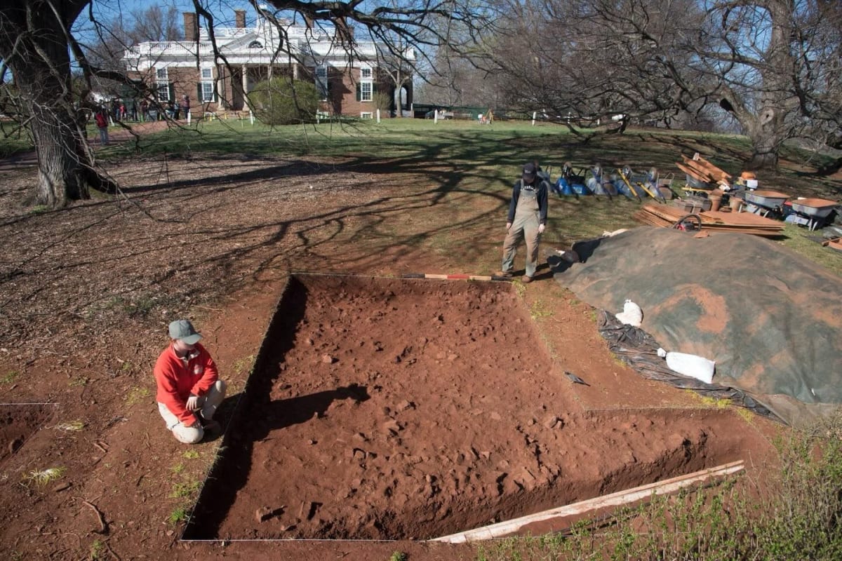 Monticello Discovery Shows Hands That Built Jefferson's Home