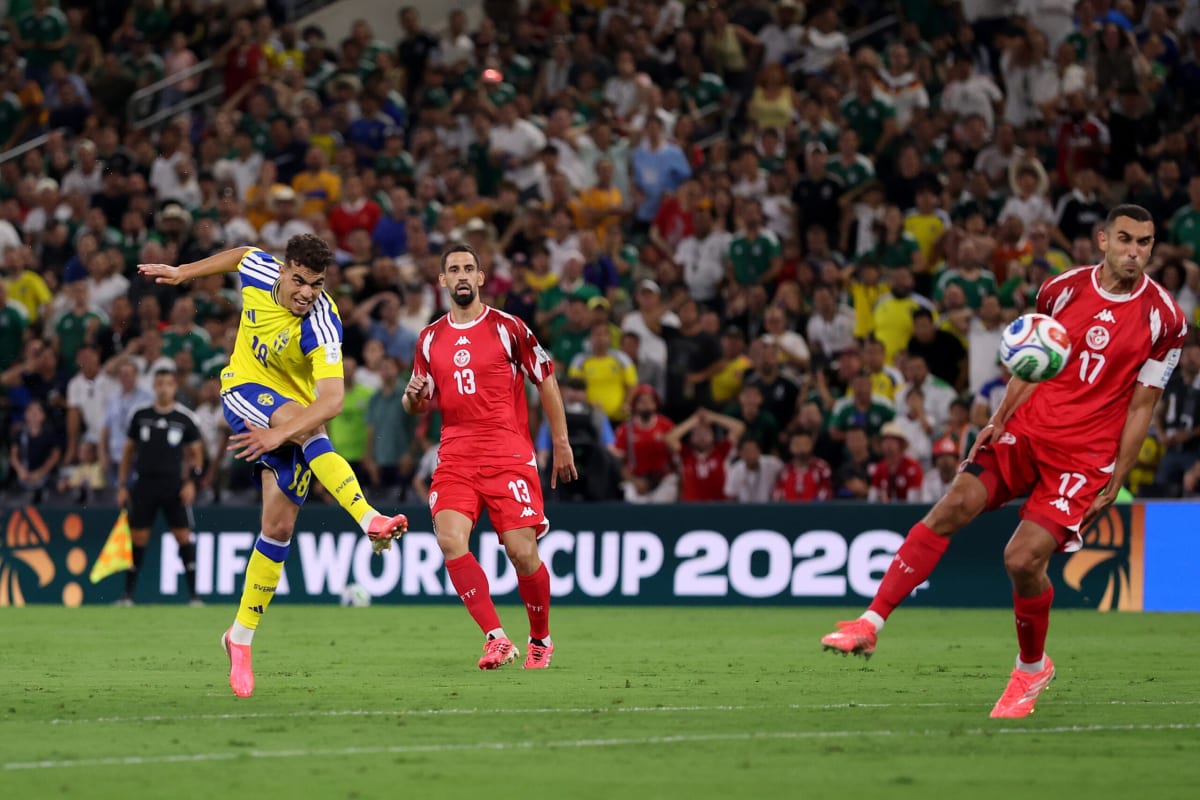 Sweden Crushes Tunisia 5-1 in World Cup Comeback Win