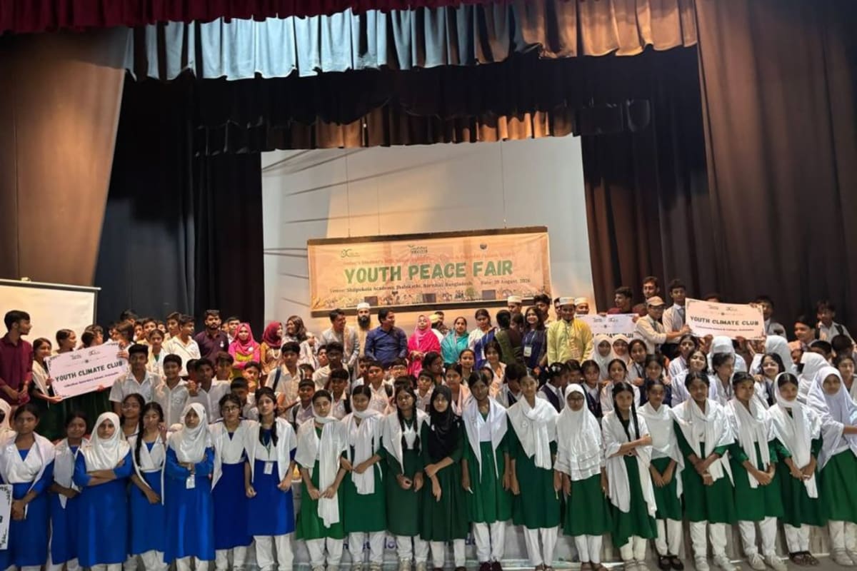 Bangladesh Students Lead Climate Solutions at Peace Fair