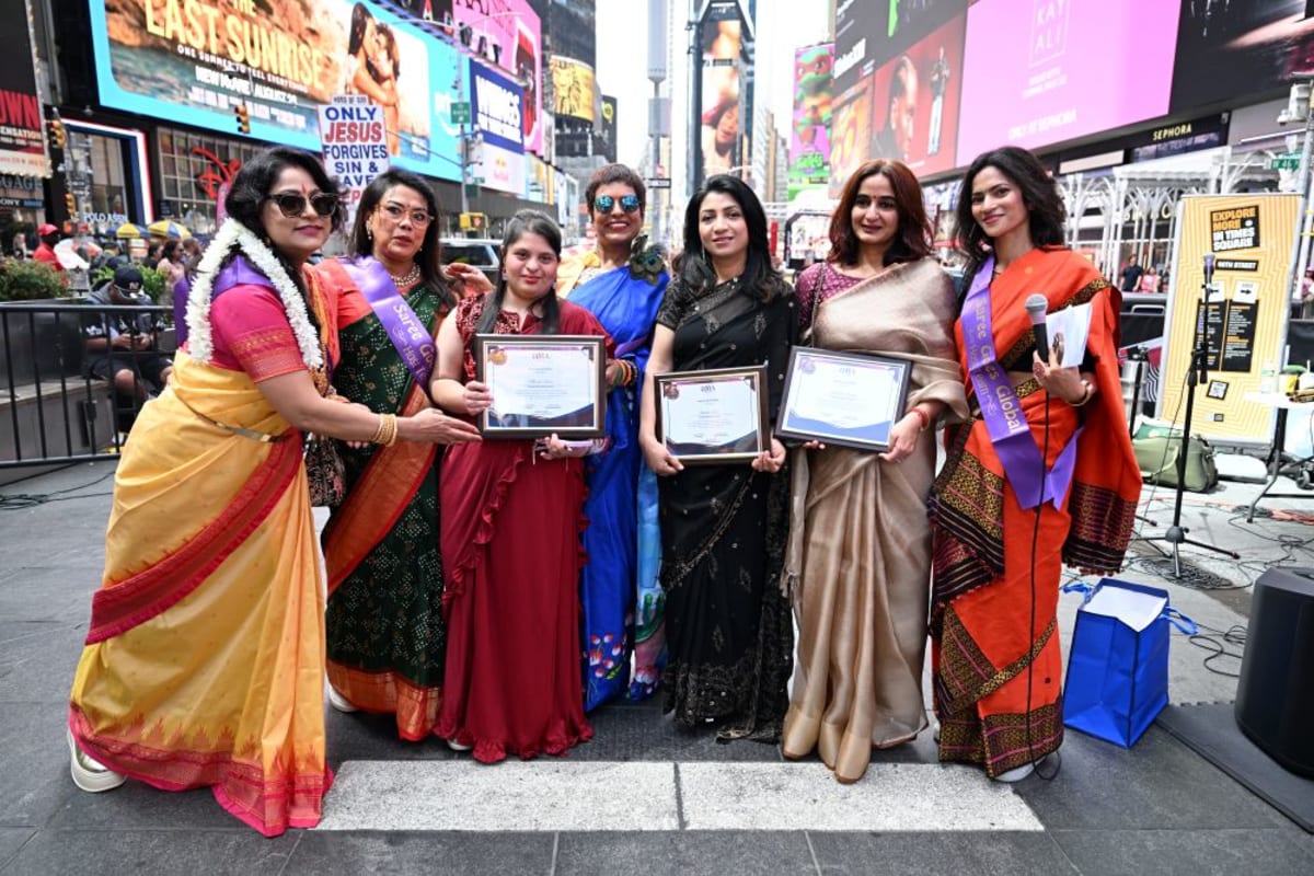 Times Square Sarees: 3rd Year Celebrates Heritage & Unity - Image 3
