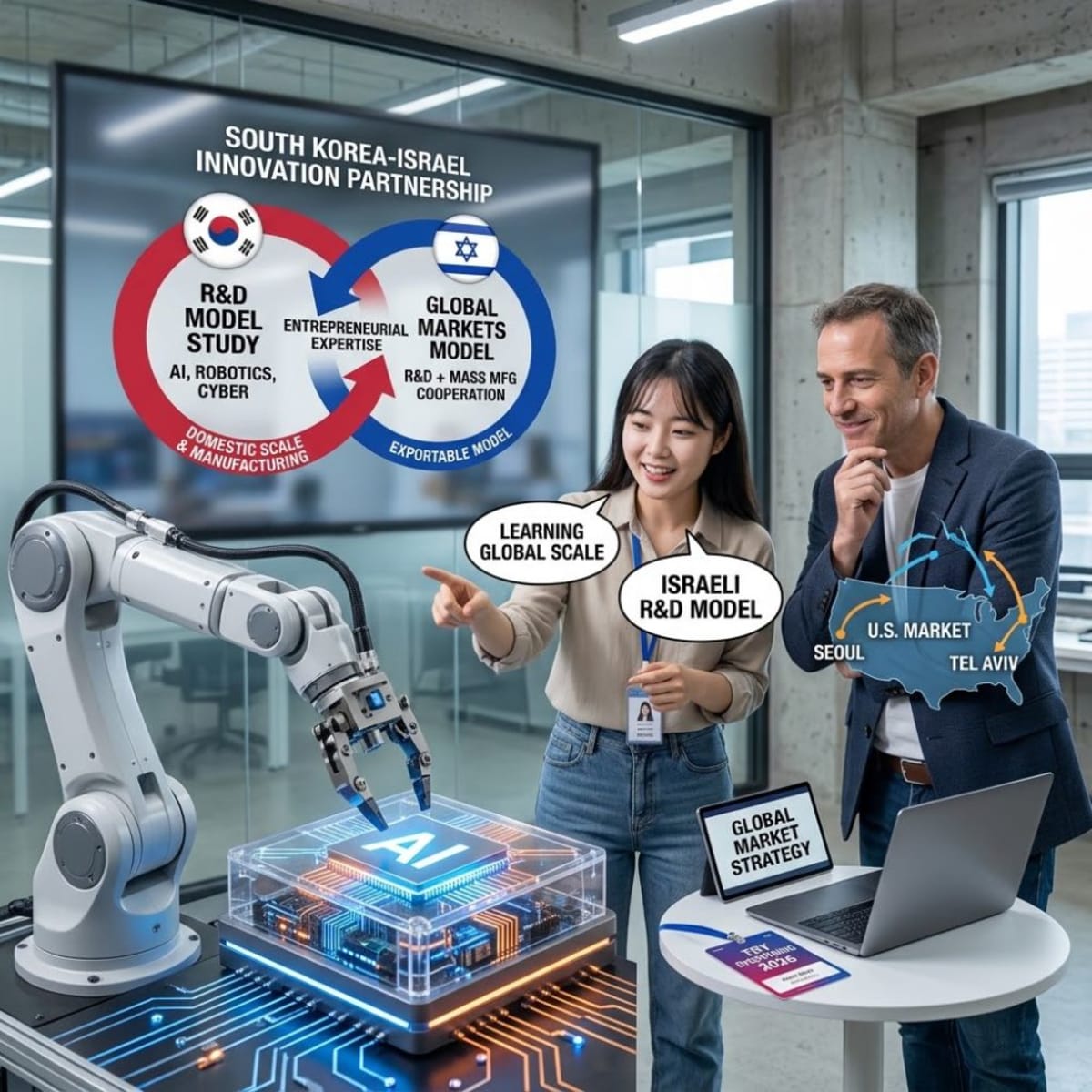 South Korean Startups Turn to Israel for Global Growth Tips