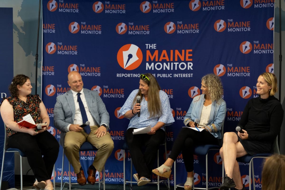 Panel discussion at University of New England about Maine jail addiction treatment programs