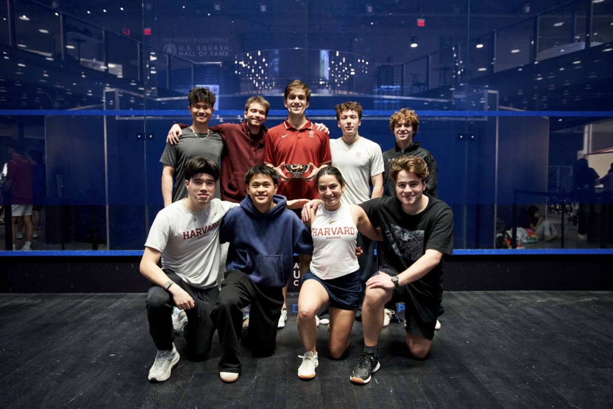 Harvard Club Squash Wins First-Ever National Title