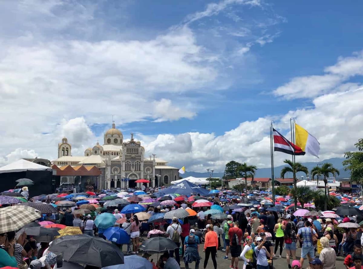 Two Million Walk to Costa Rica's Beloved Virgin Shrine