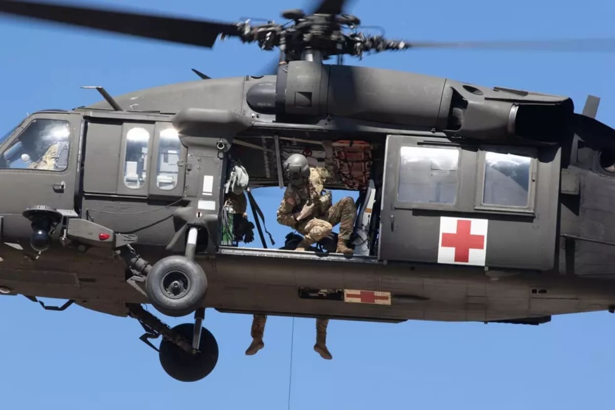 Army Rescues Hiker in Dramatic Cascade Night Flight - Image 2