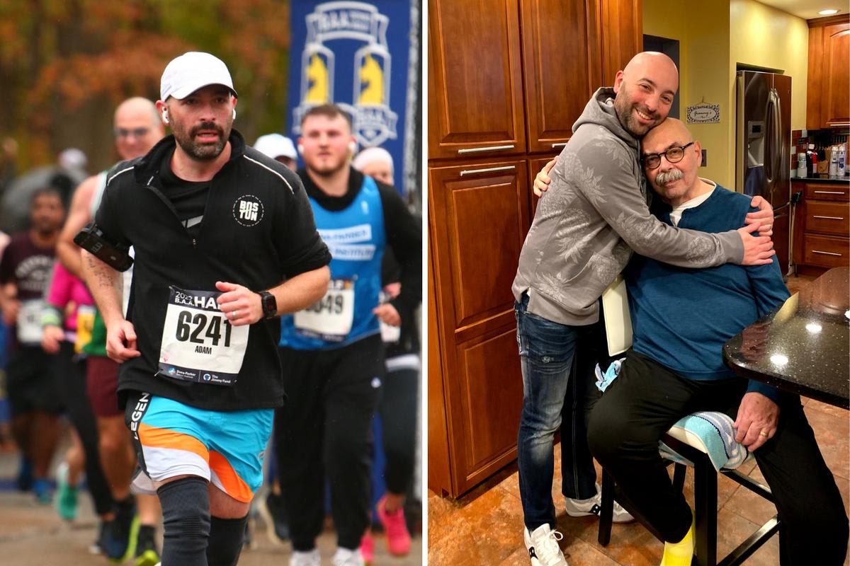 Cancer Survivor Runs Boston Marathon for Late Father