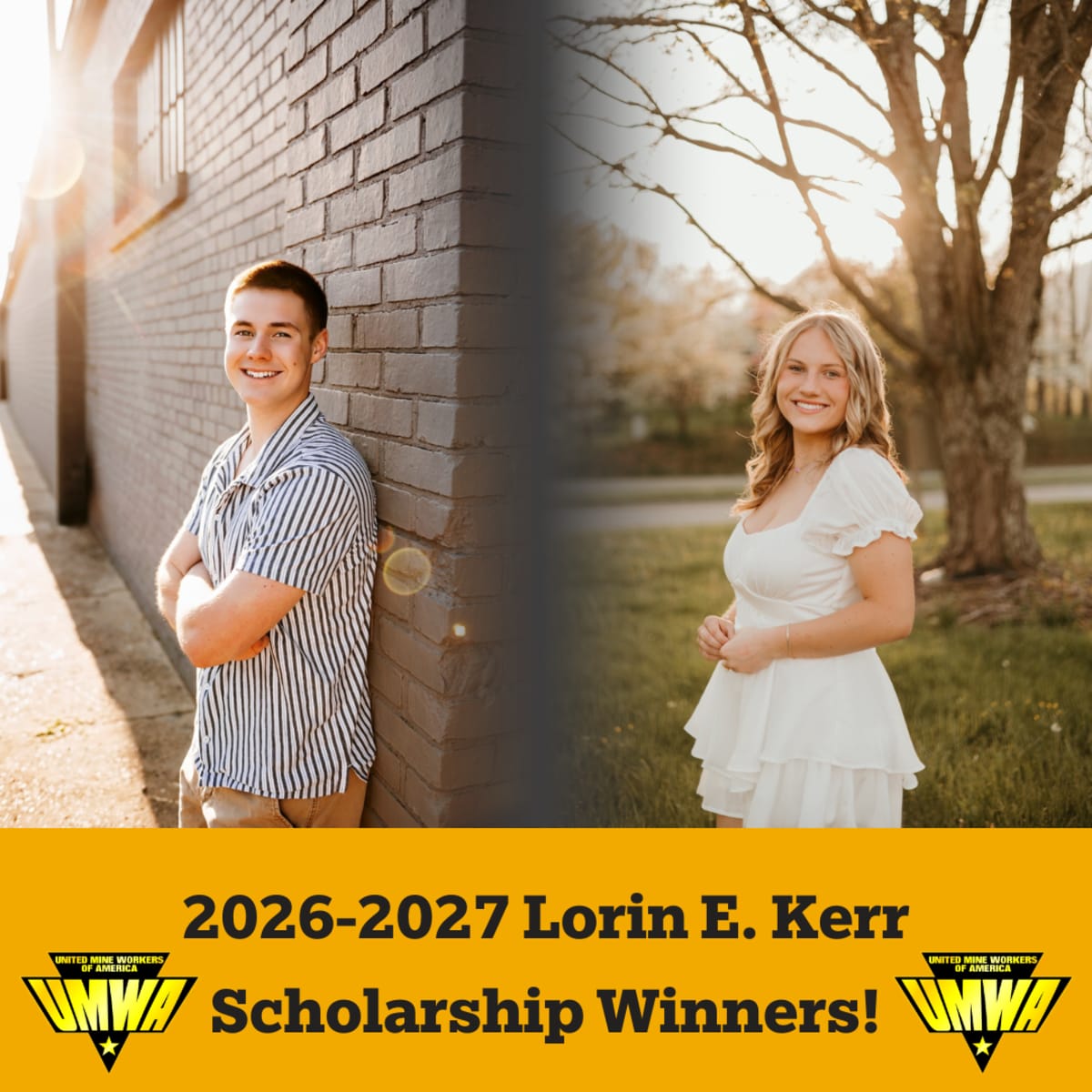 Coal Mining Families Send Two Students to College