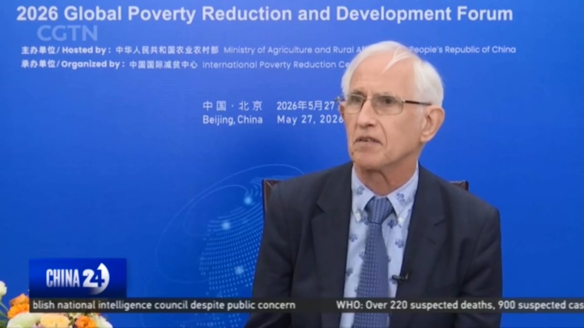 International delegates gathering at global poverty reduction forum in Beijing