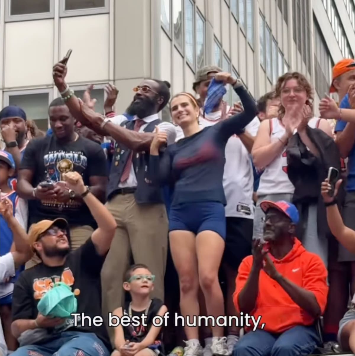 EMT Simone Kelly Saves Overdose Victim at Knicks Parade