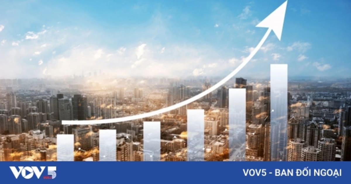 Modern Vietnamese cityscape showing economic development and growing business district skyline