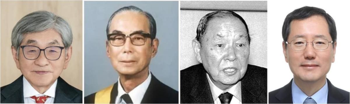 Four Korean scientists being honored at ceremony for pioneering contributions to technology development