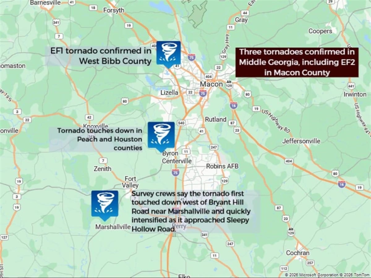 Red Cross Volunteers Help 100 After Georgia Tornadoes - Image 3