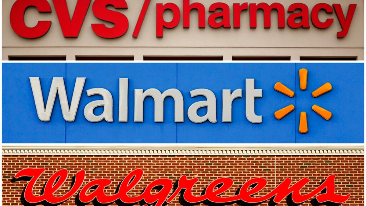 Walmart pharmacy counter where prescriptions are filled and monitored for patient safety