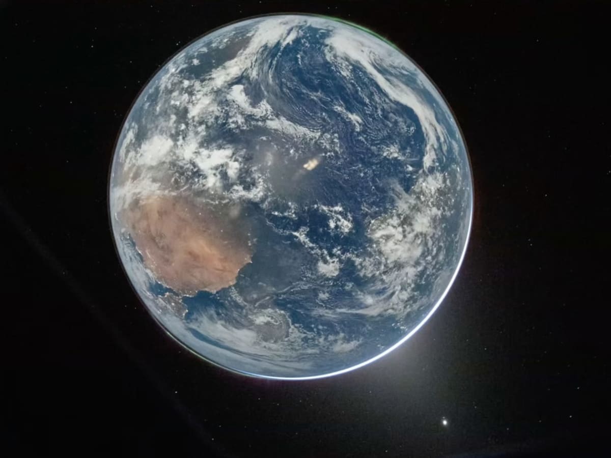 Artemis II Crew Shares Stunning Earth Photos From Deep Space