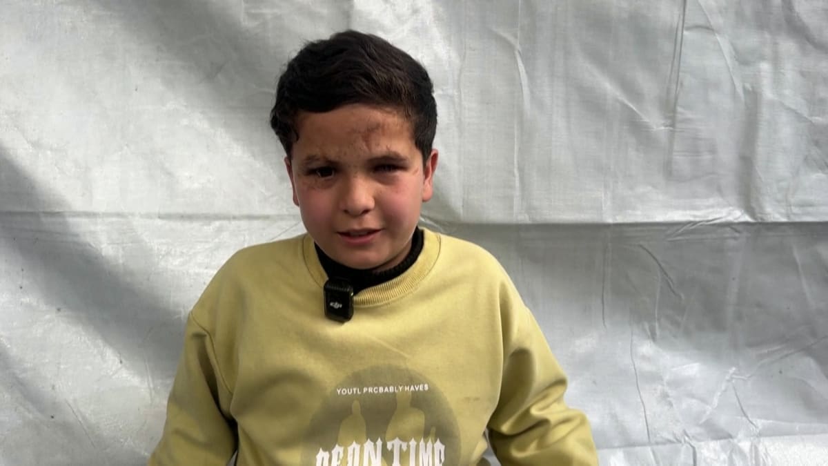 ** Students learning braille at Al-Noor centre for visually impaired children in Gaza