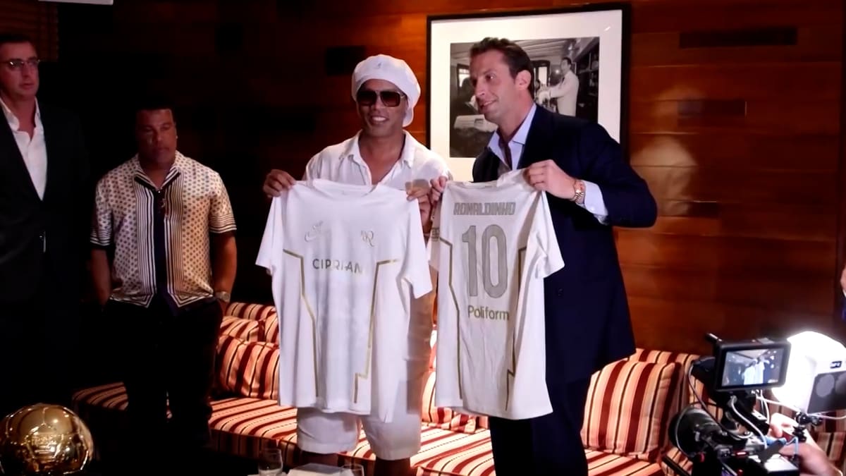 Ronaldinho Returns to Football at 46 with Italian Club