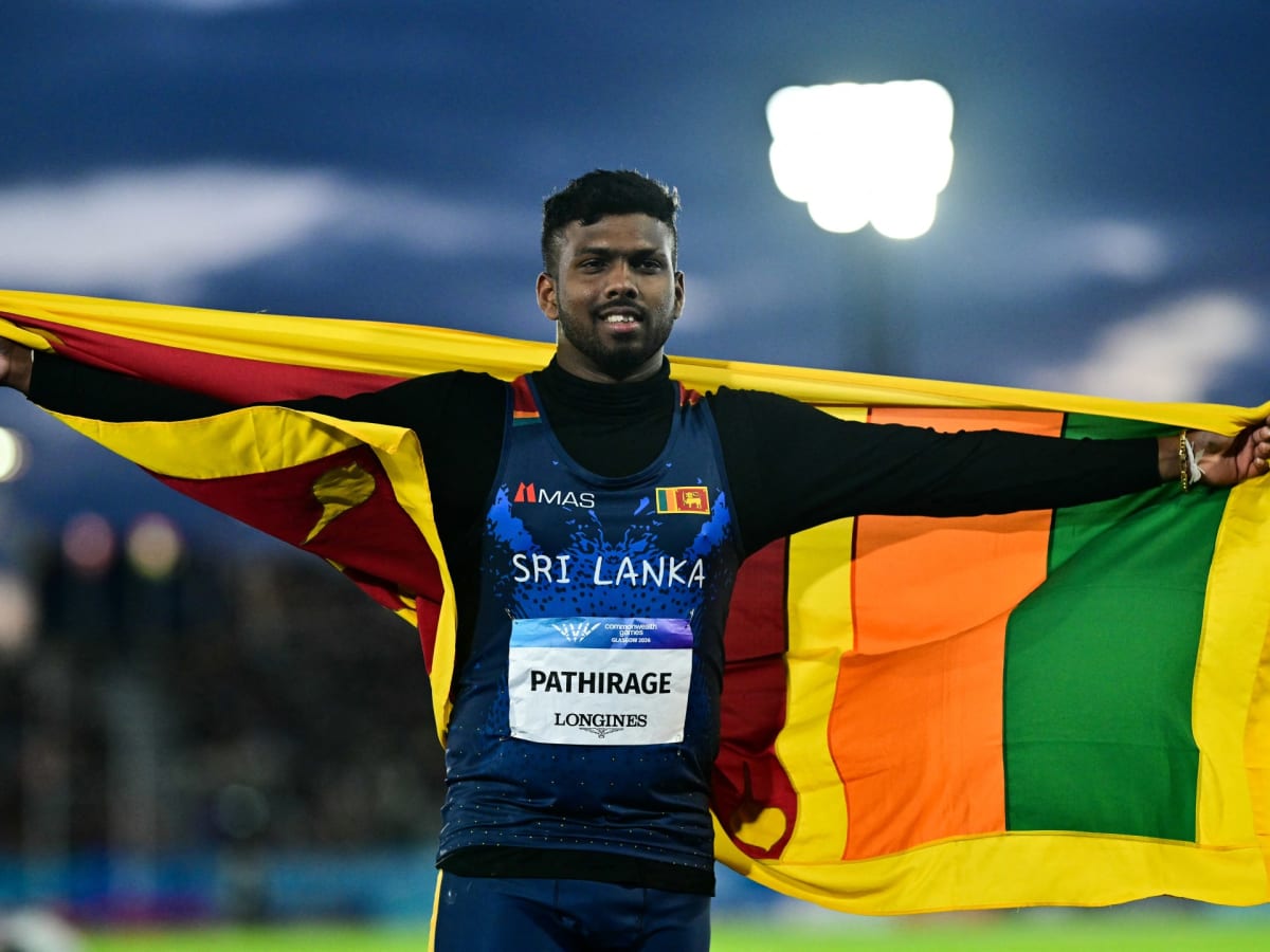 Sri Lanka's Pathirage Wins Historic Javelin Gold at 23