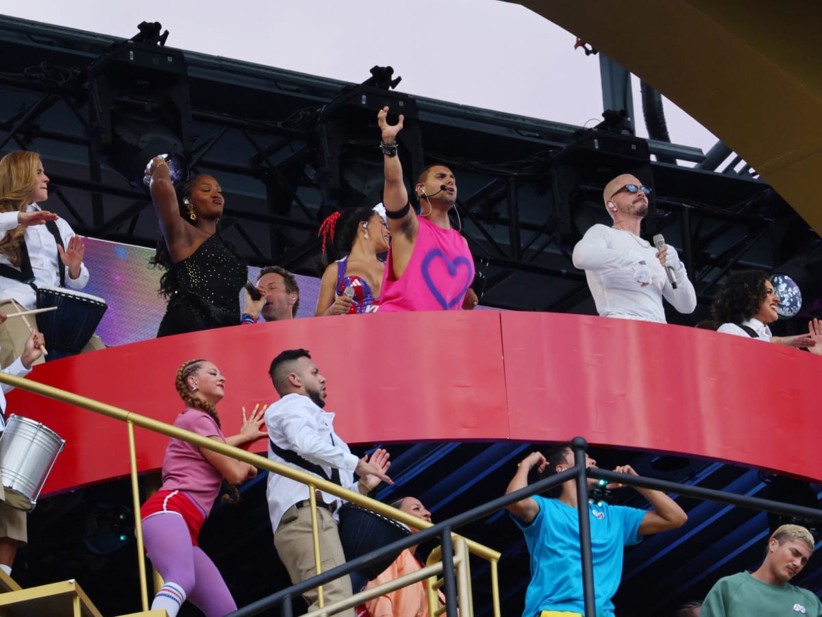 Iraqi Orphan Performs at World Cup Alongside Madonna