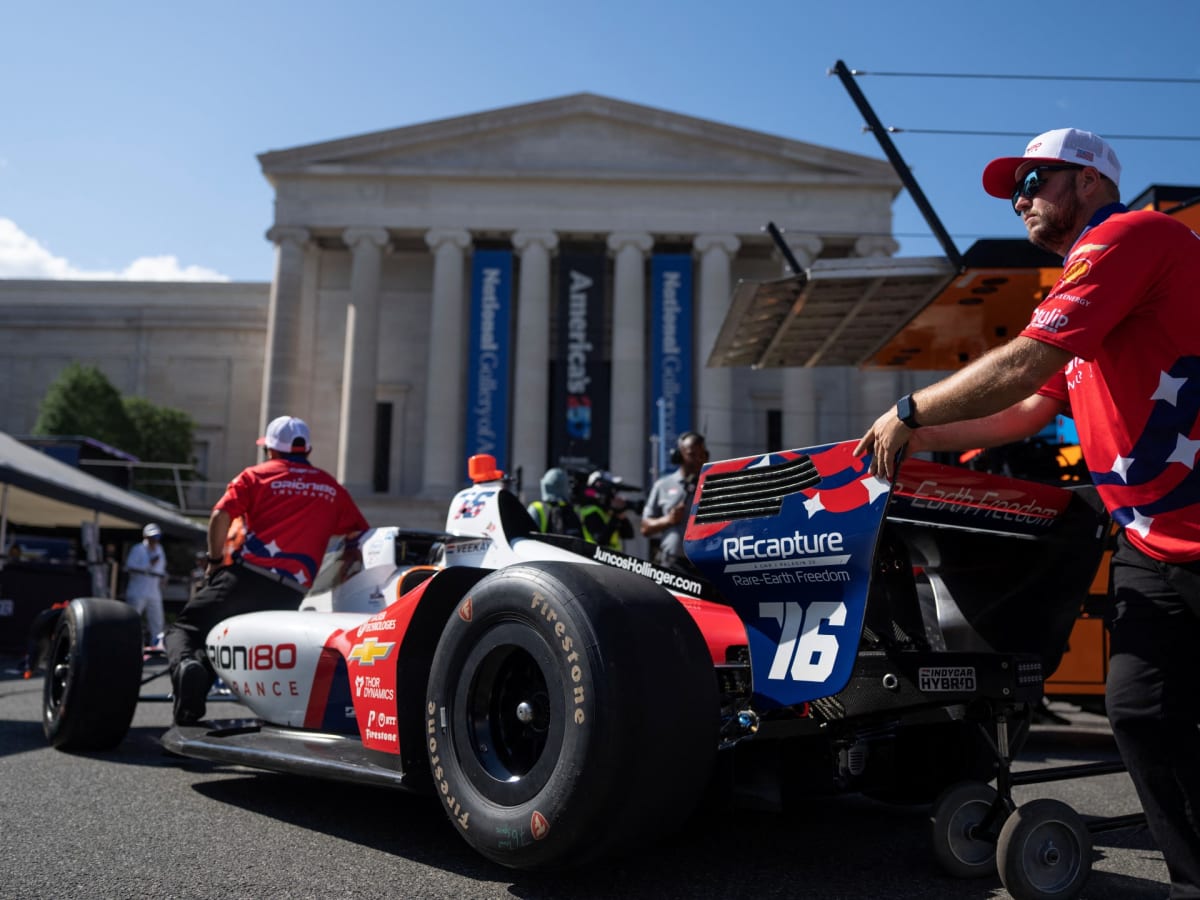 IndyCars Roar Past DC Landmarks at Freedom 250 Grand Prix