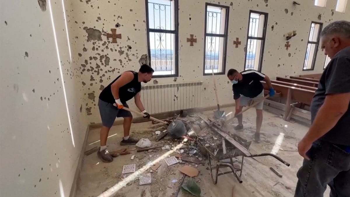 Lebanon Village Unites to Rebuild Destroyed Monastery