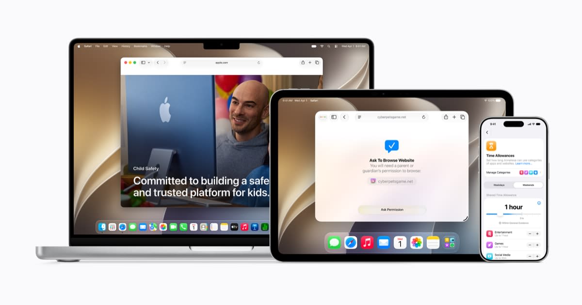 Apple Unveils New Parental Controls for Kids' Digital Safety