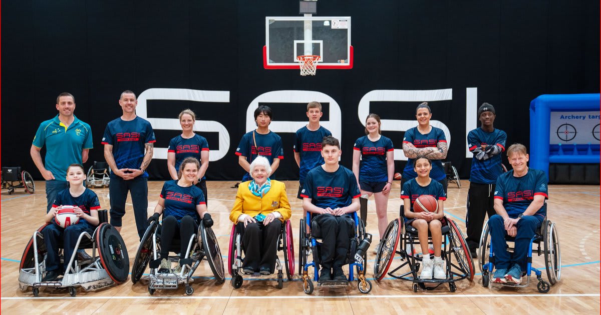 Young Paralympic athletes training together at Australian Institute of Sport facility in Canberra