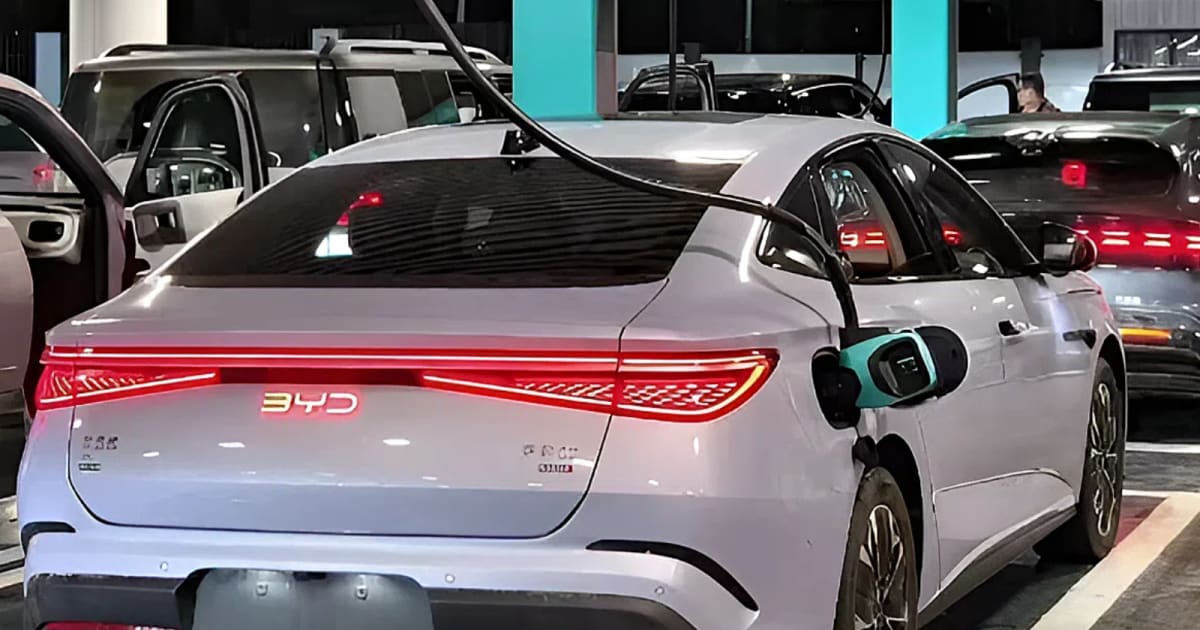 BYD Tests Chargers That Fill EVs as Fast as Gas Tanks