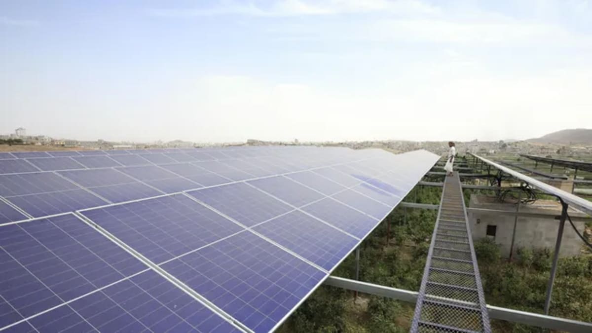 Close-up of lead-free tin perovskite solar cell material with protective coating in laboratory setting