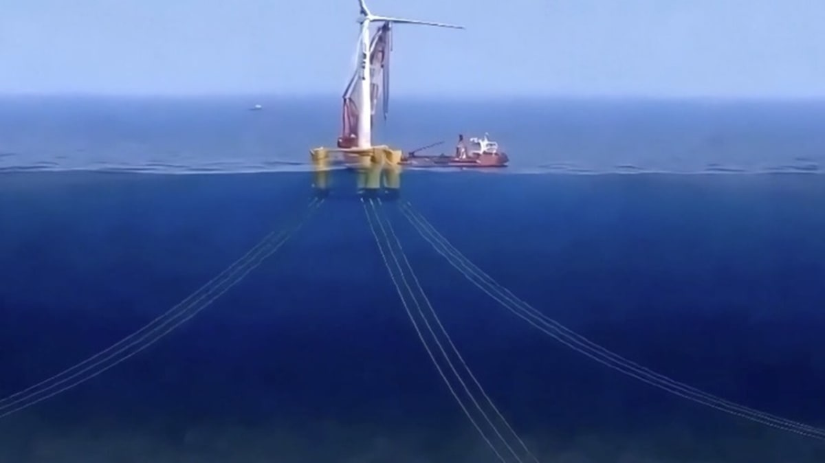 China Tests World's Largest Floating Wind Turbine - Image 3