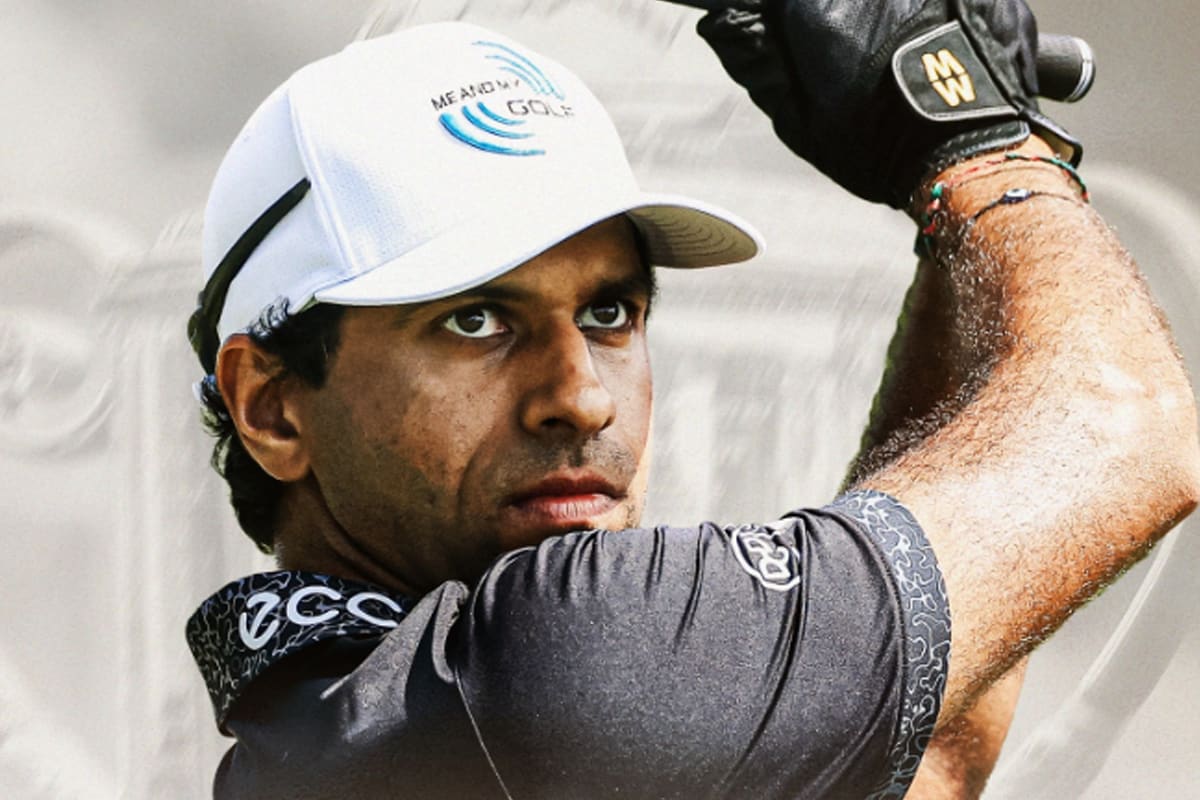 Aaron Rai holding the PGA Championship trophy after his historic 2026 victory