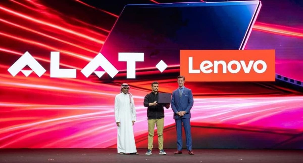 Lenovo Unveils First Saudi-Made Laptop in Riyadh