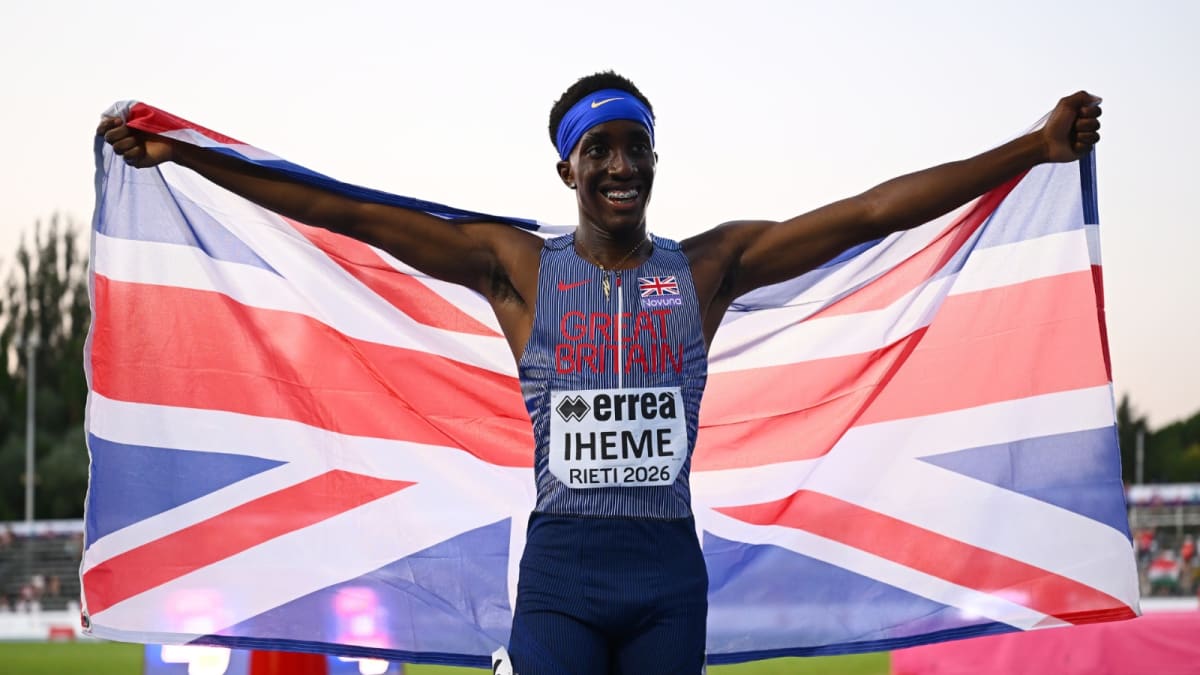 Teen Sprinter Iheme Breaks Record at European Championships