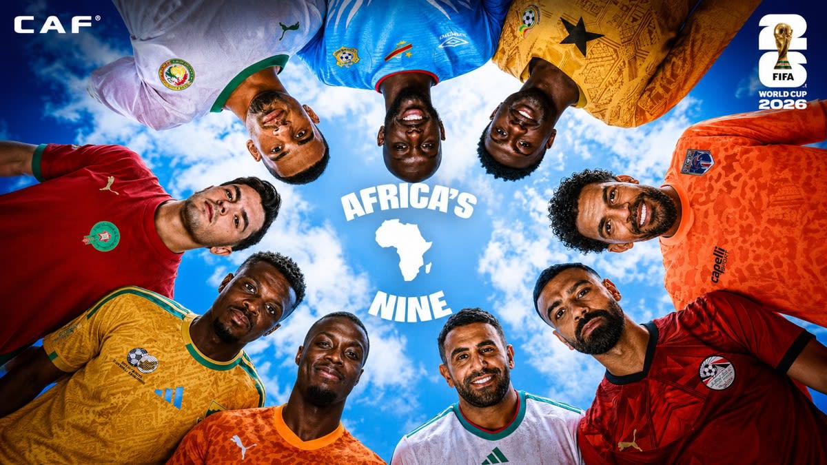 African football fans celebrating as nine nations advance to World Cup knockout rounds