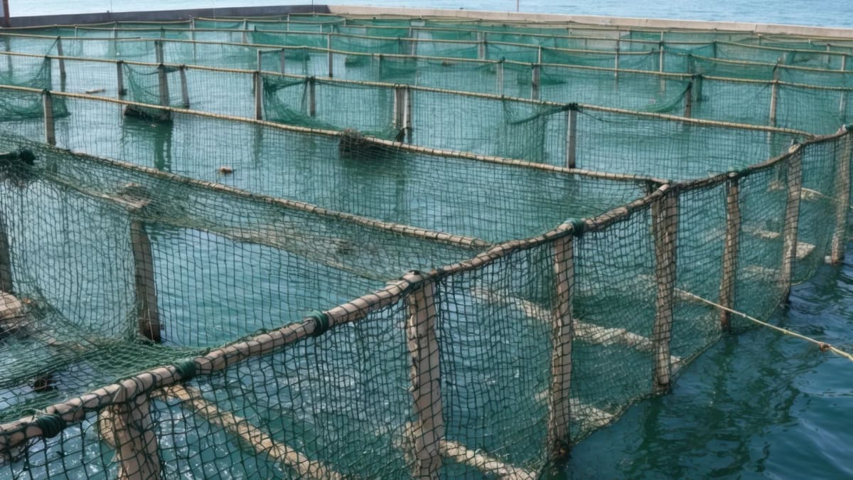 Senegalese aquaculture experts touring a modern fish farming facility in Thailand