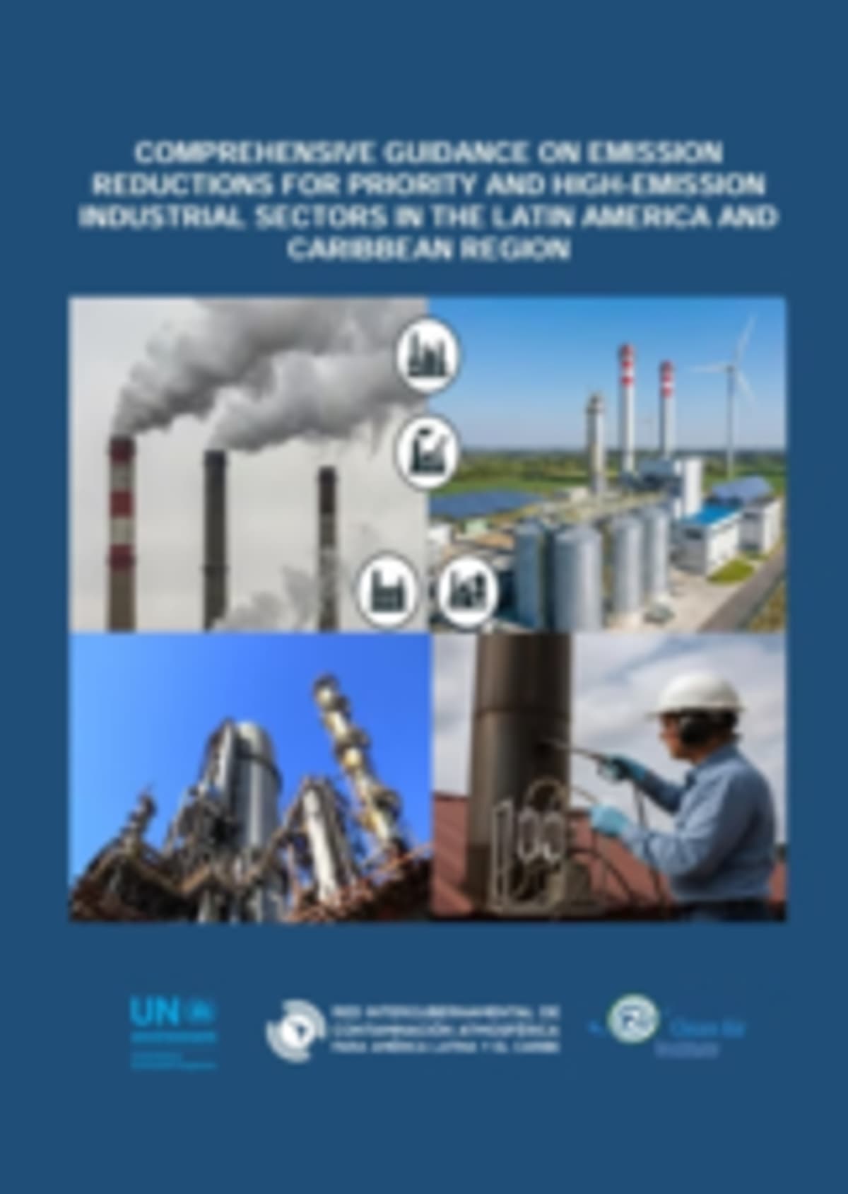 Open landfill with waste piles transforming into green recycling facility illustration