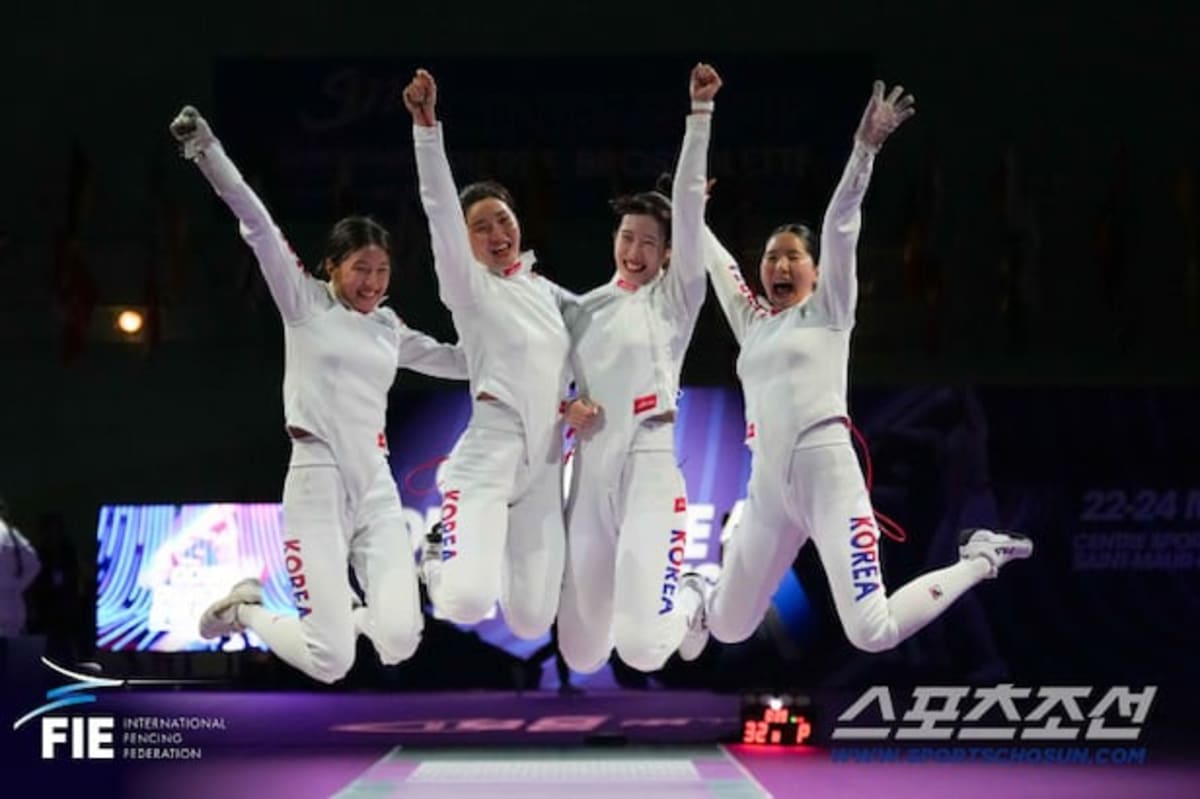 South Korea Épée Team Wins 33-32 in Stunning Comeback - Image 2