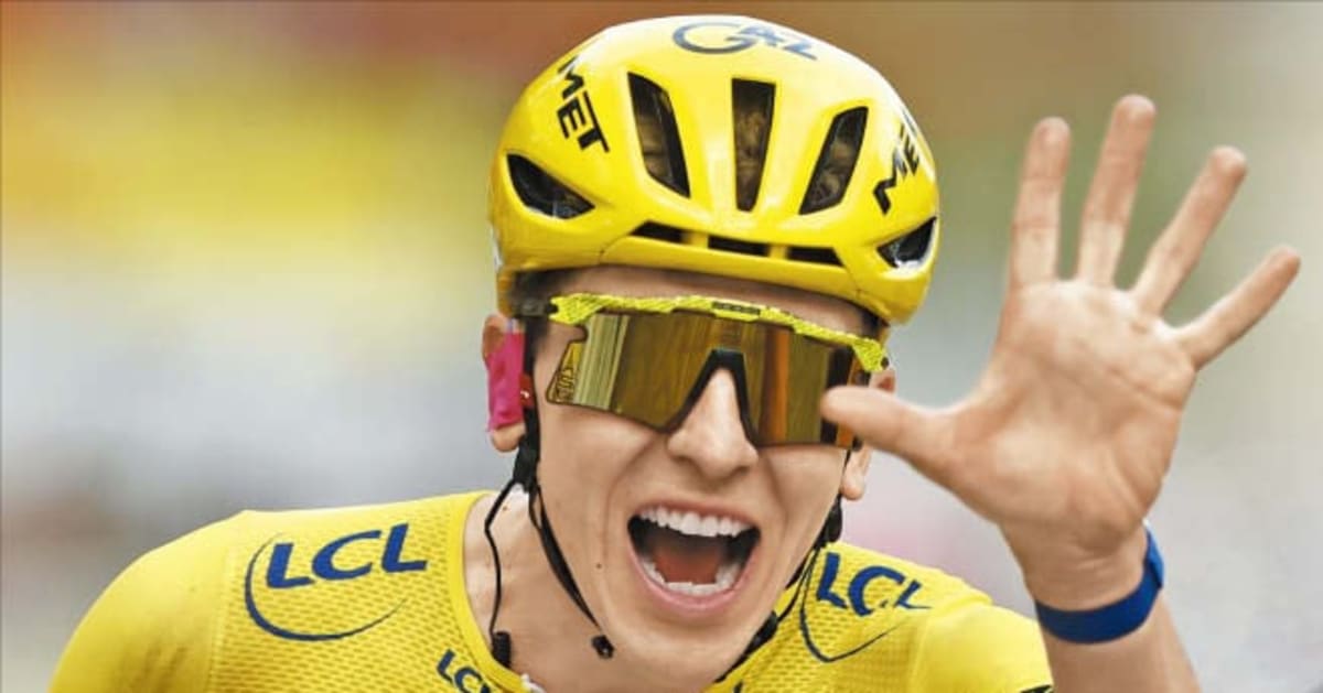 Cyclist Pogačar Wins 5th Tour de France, Ties 31-Year Record