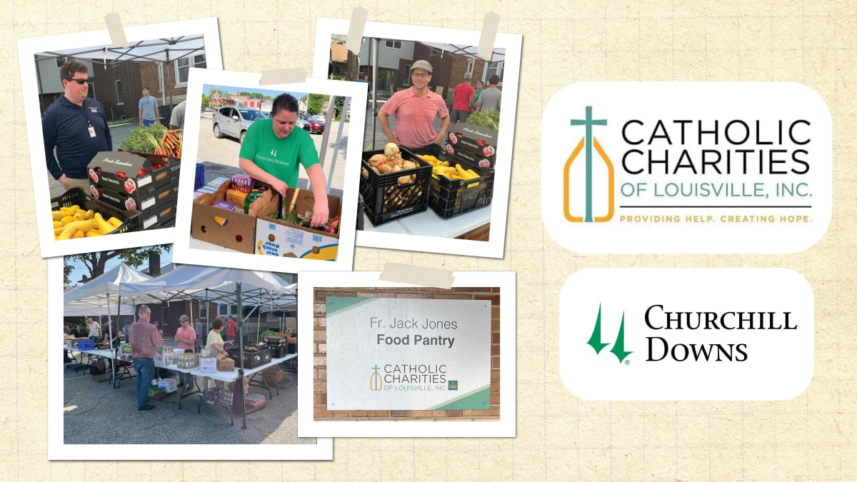 Churchill Downs Staff Fight Food Insecurity in Louisville