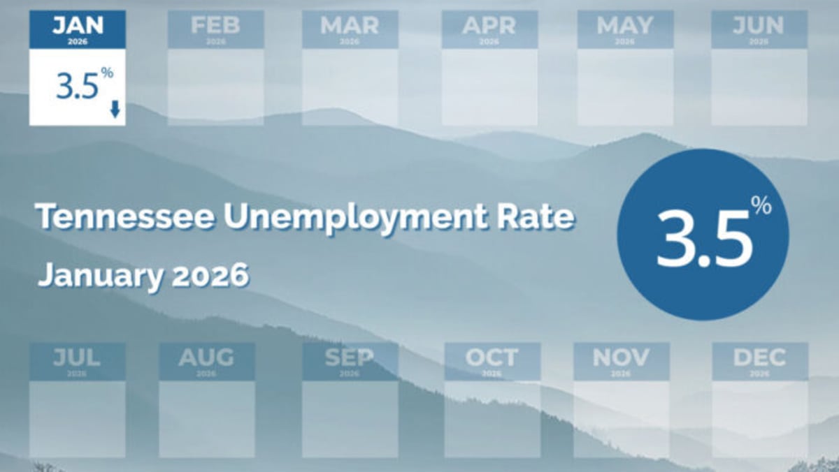 Tennessee Unemployment Drops to 3.5%, Beats National Rate - Image 4