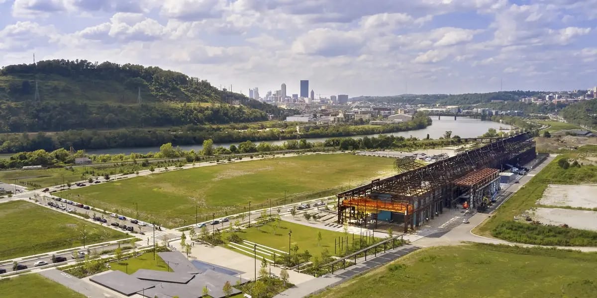 Mill 19 advanced manufacturing facility, a renovated former steel mill in southwestern Pennsylvania
