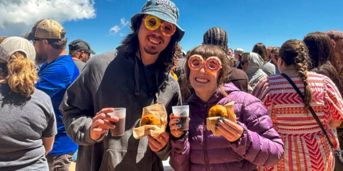 285 People Set Donut Dunking Record on Pikes Peak - Image 2