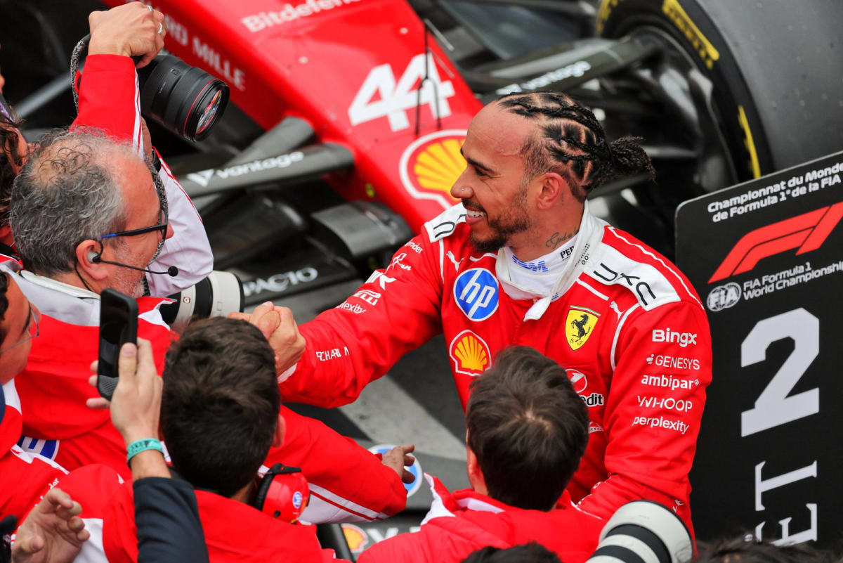 Hamilton Ditches Simulator, Gets Best Ferrari Finish - Image 3