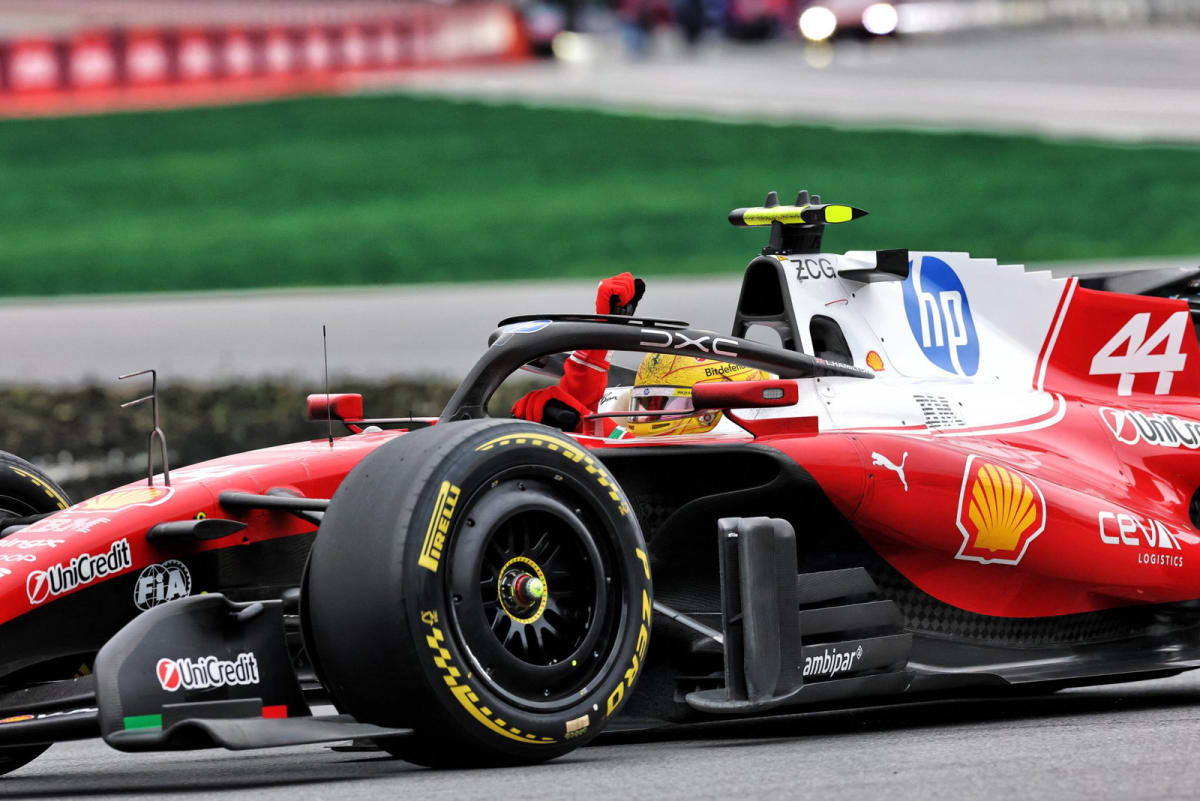Hamilton Ditches Simulator, Gets Best Ferrari Finish - Image 2
