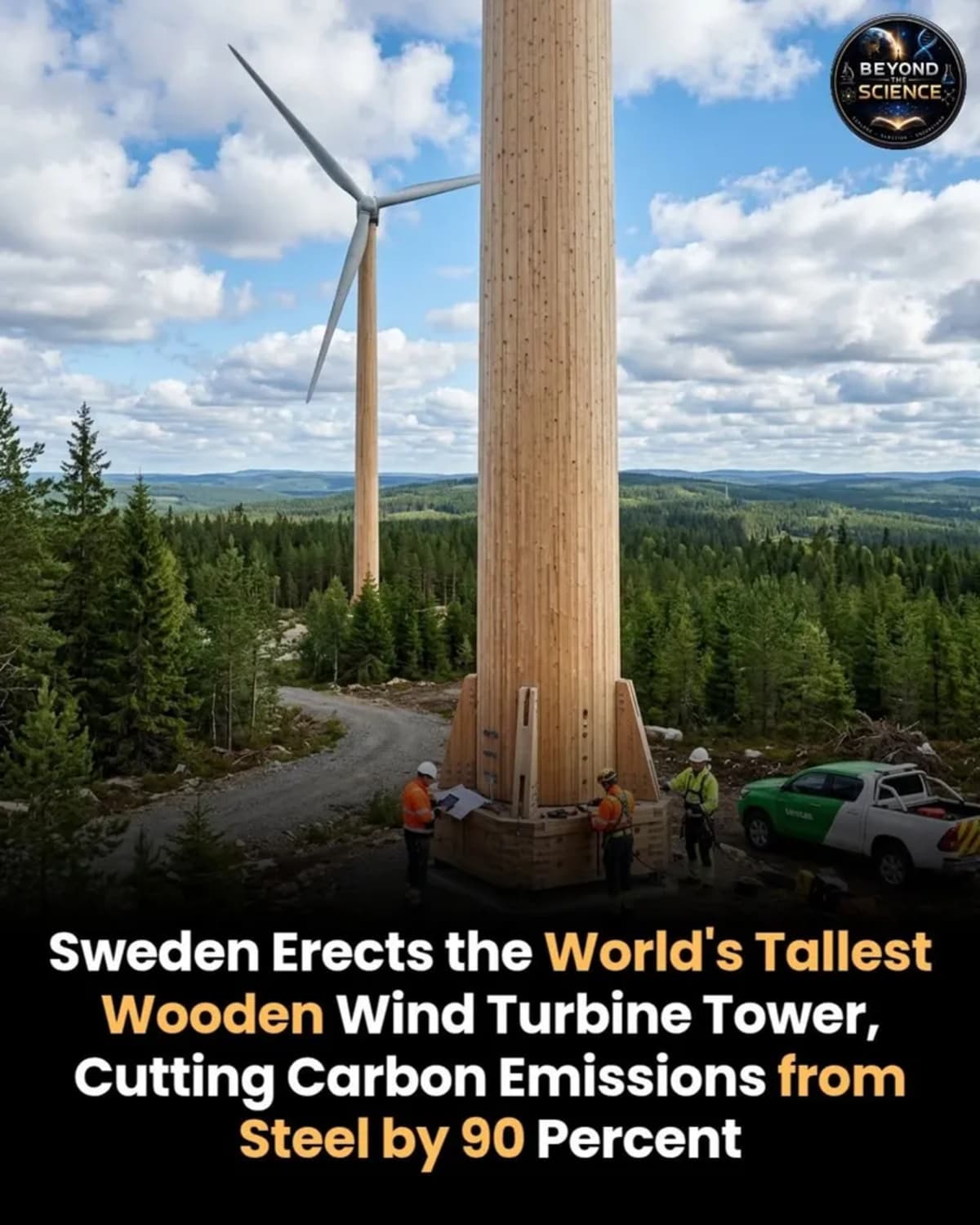 Wooden Wind Turbines Cut Carbon While Powering Thousands - Image 3